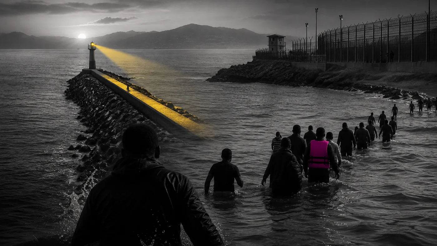 Кризис миграции в Ceuta, июль 2026