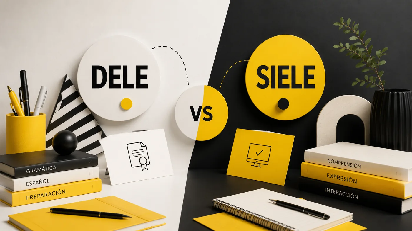 Сравнение экзаменов по испанскому DELE и SIELE
