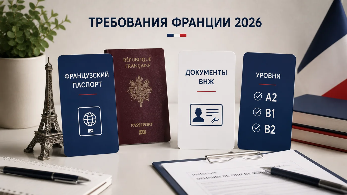 Языковые требования Франции для ВНЖ и гражданства с 2026 года