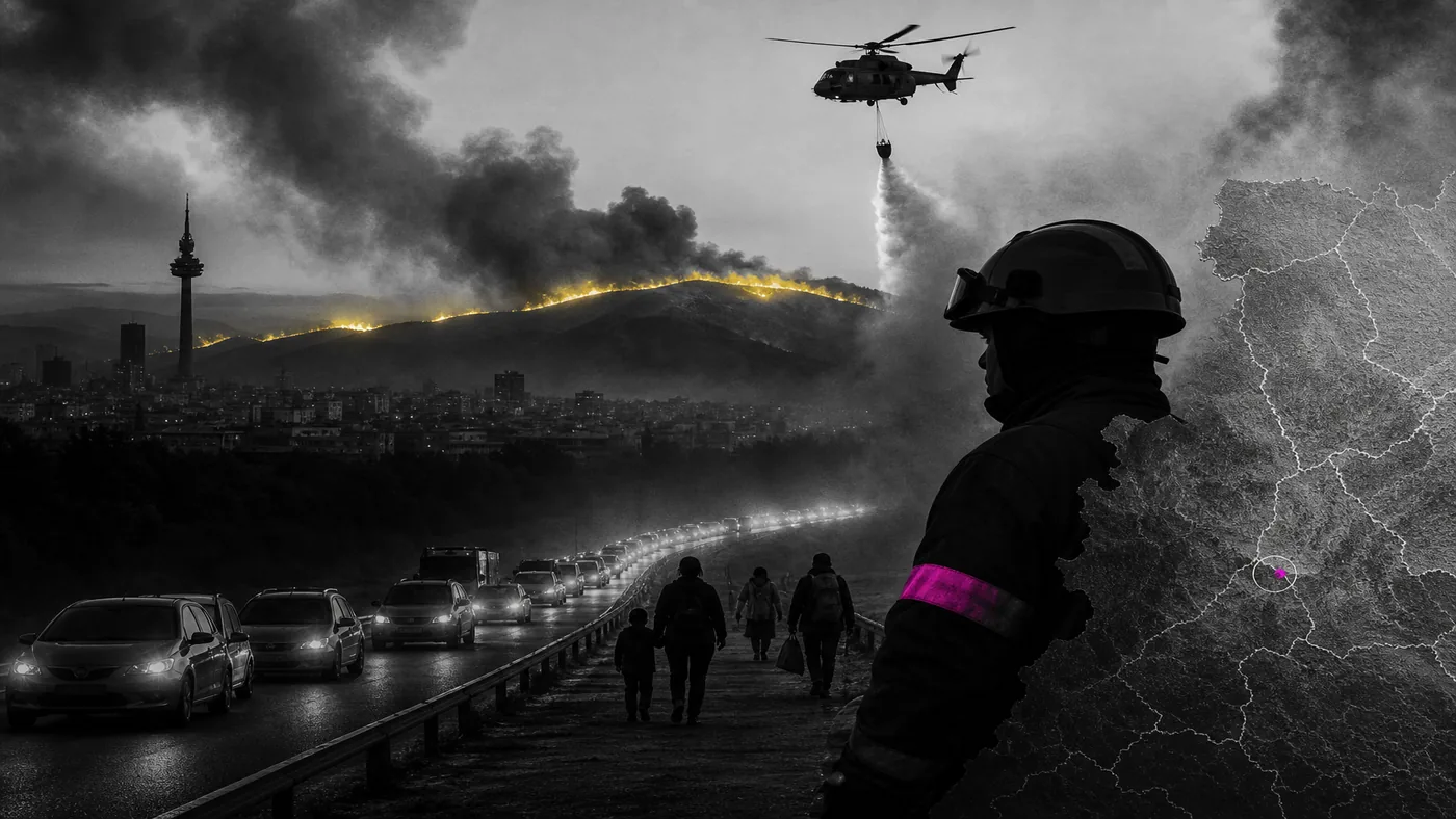 Incendios forestales y emergencia de interés nacional en el centro de España, julio 2026