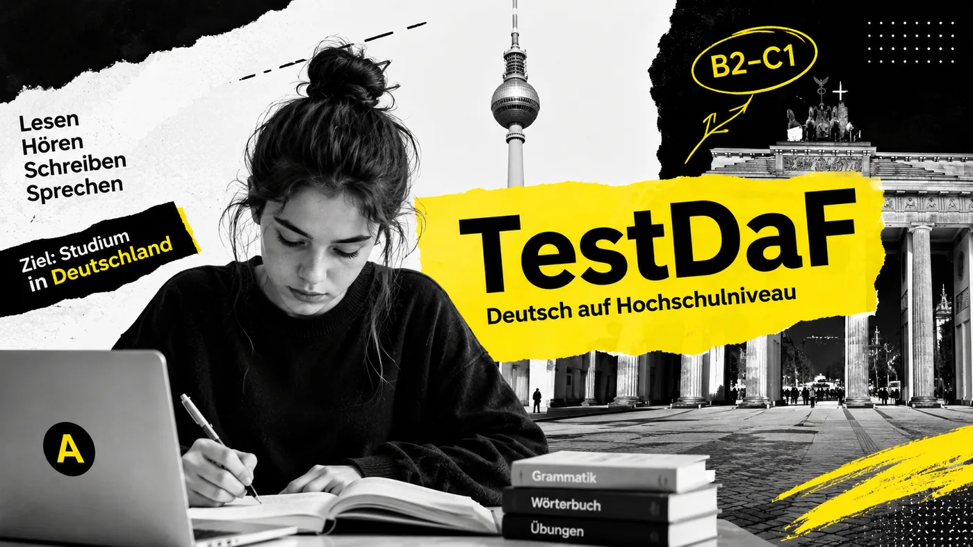 TestDaF: подготовка к экзамену по немецкому языку для поступления в вуз Германии