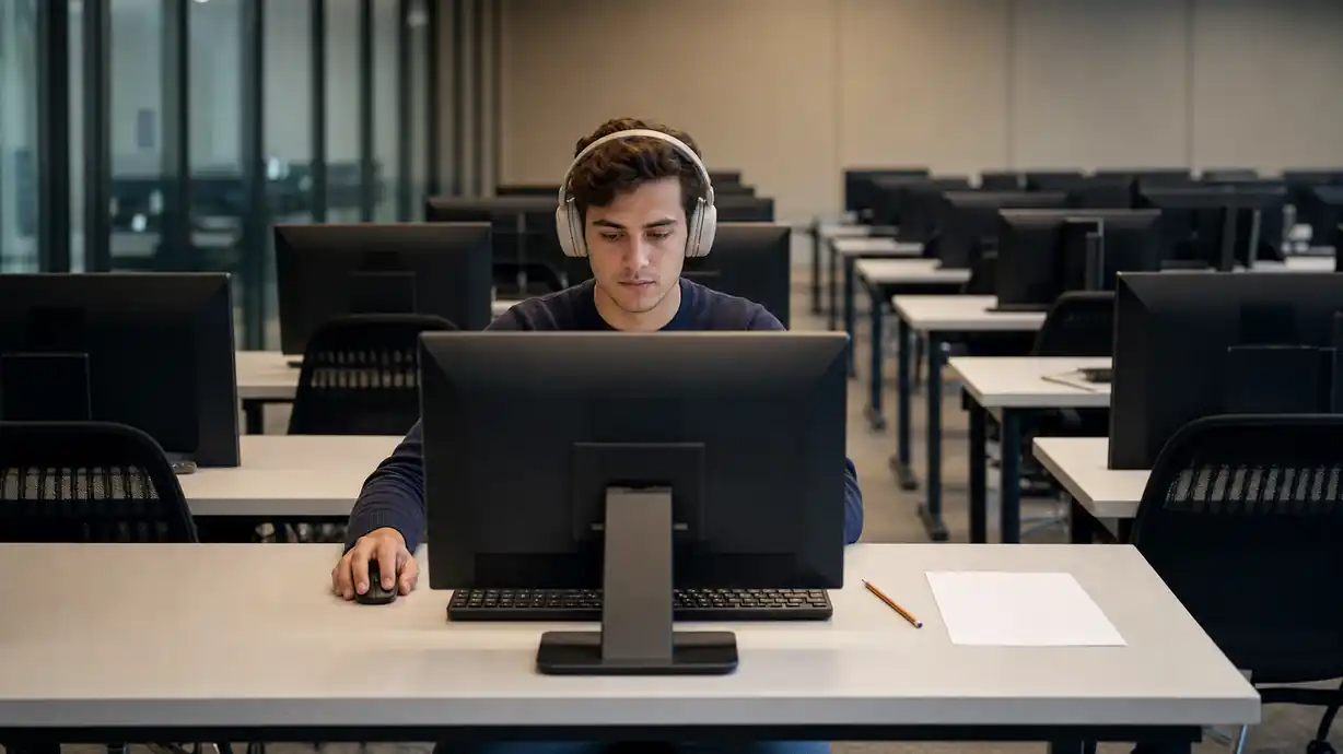 Компьютерный IELTS в тест-центре: бумага и карандаш больше не нужны