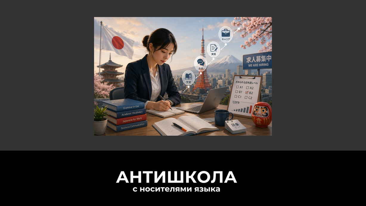 Работа в Японии и CEFR B2